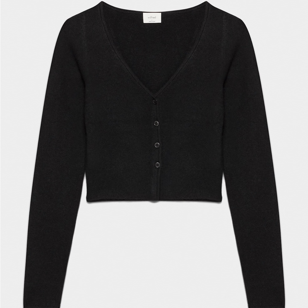 NWOT Aritzia Wilfred Santorini Cardigan - Picture 5 of 10
